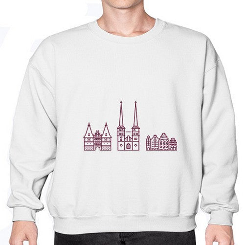 Lubek 1182# - cities- Sweatshirt - Crew