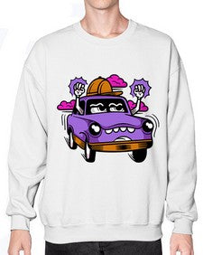 Mad driver 162# - cartoon general- Sweatshirt - Crew