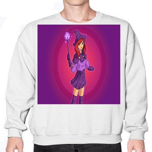 Magician school girl 181# - anime- Sweatshirt - Crew