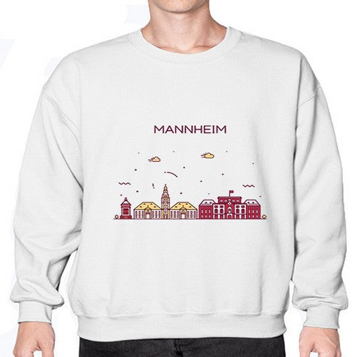 Mannheim 1237# - cities- Sweatshirt - Crew