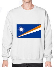 Marshall Islands 1242# - world flags- Sweatshirt - Crew