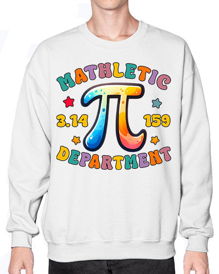 Mathletic Department Custom Pi Day 16# - pi- Sweatshirt - Crew