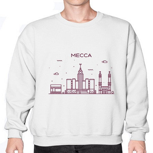 Mecca 1262# - cities- Sweatshirt - Crew