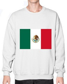 Mexico 1274# - world flags- Sweatshirt - Crew