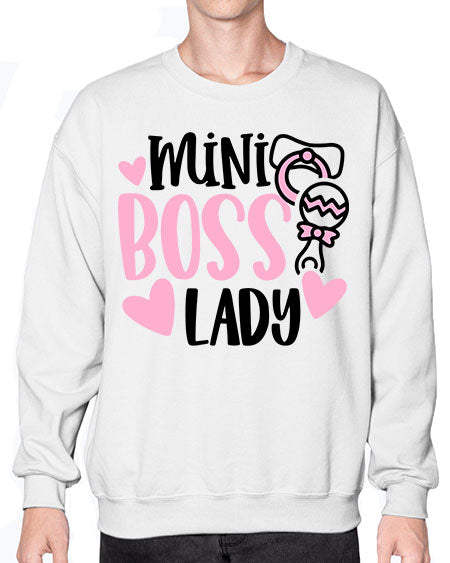 Mini Boss Lady Style 404# - baby- Sweatshirt - Crew