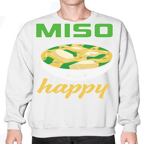 Miso Anime Japanese Food Lover 268# - anime- Sweatshirt - Crew
