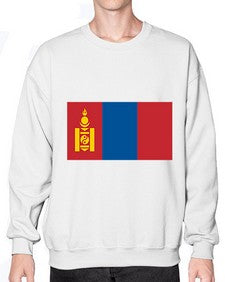 Mongolia 1336# - world flags- Sweatshirt - Crew