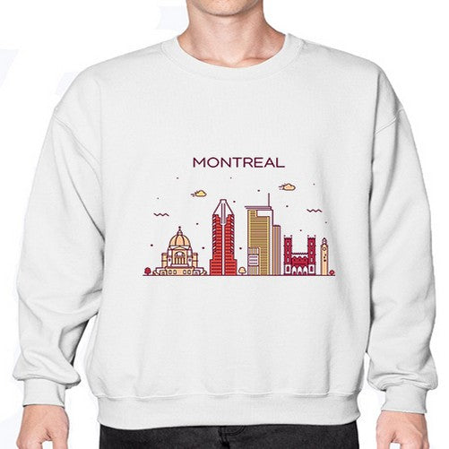 Montreal 1349# - cities- Sweatshirt - Crew