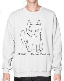 Mother I Crave Violence - cats- Sweatshirt - Crew