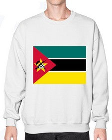 Mozambique 1379# - world flags- Sweatshirt - Crew