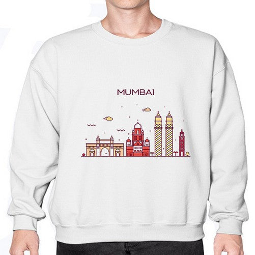 Mumbai 1384# - cities- Sweatshirt - Crew