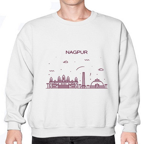 Nagpur 1399# - cities- Sweatshirt - Crew