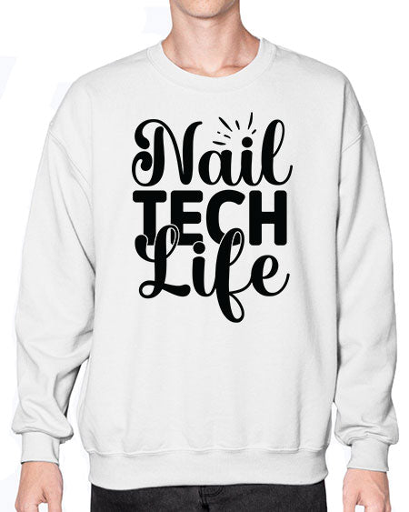 Nail Tech Life 1126# - nail tech- Sweatshirt - Crew