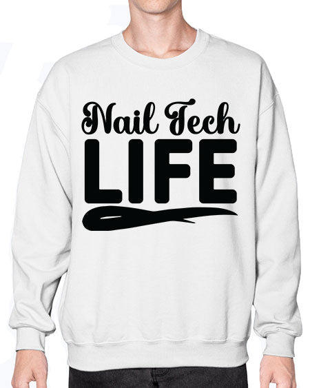 Nail Tech Life 1127# - nail tech- Sweatshirt - Crew