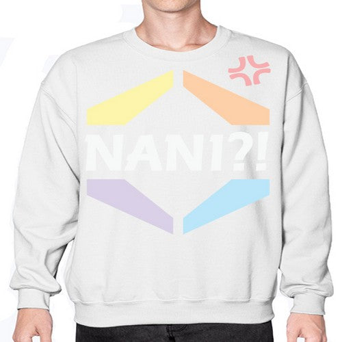Nani What Funny Japanese Anime 270# - anime- Sweatshirt - Crew