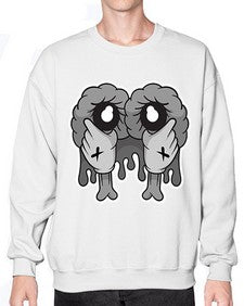 Need more sleep 195# - cartoon general- Sweatshirt - Crew