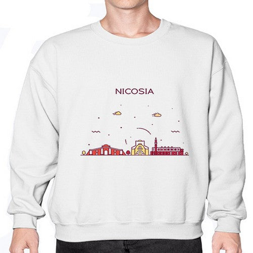 Nicosia 1491# - cities- Sweatshirt - Crew