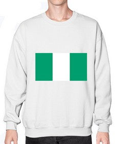 Nigeria 1493# - world flags- Sweatshirt - Crew