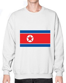 North Korea 1511# - world flags- Sweatshirt - Crew