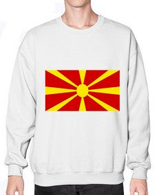 North Macedonia 1512# - world flags- Sweatshirt - Crew