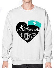 Nurse In Progress Style Style 1162# - nurse- Sweatshirt - Crew