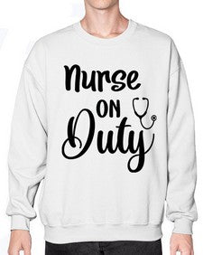 Nurse on duty 1188# - nurse- Sweatshirt - Crew