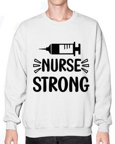 Nurse strong 1194# - nurse- Sweatshirt - Crew