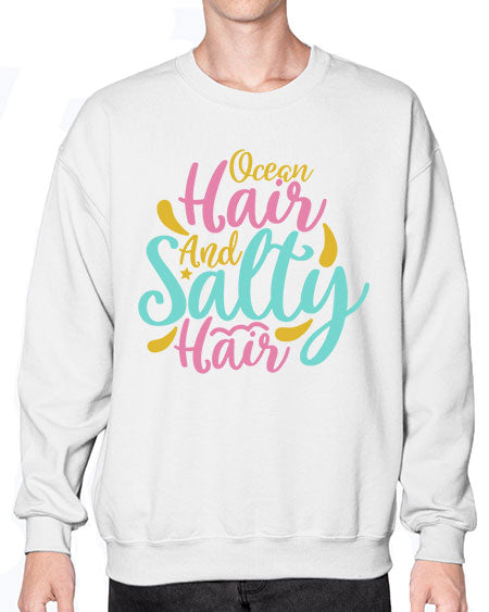 OCEAN HAIR SALTY HAIR Style 60# - summer- Sweatshirt - Crew