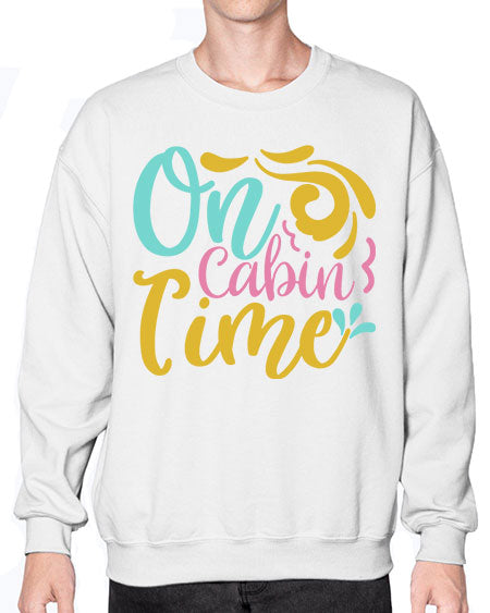 ON CABIN TIME Style 59# - summer- Sweatshirt - Crew