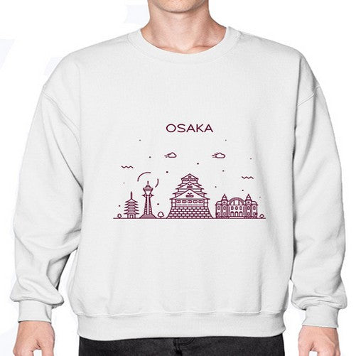 Osaka 1546# - cities- Sweatshirt - Crew