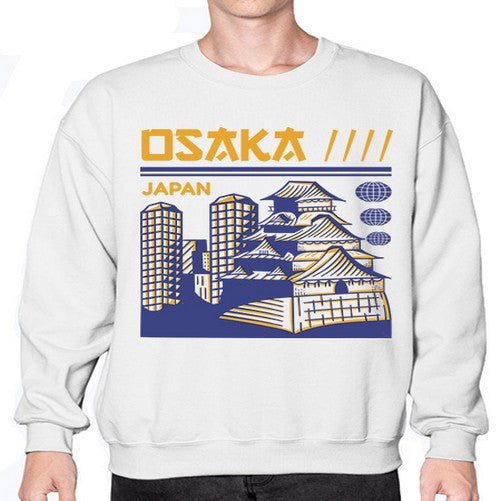 Osaka 1548# - cities- Sweatshirt - Crew