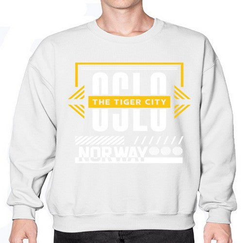 Oslo 1553# - cities- Sweatshirt - Crew