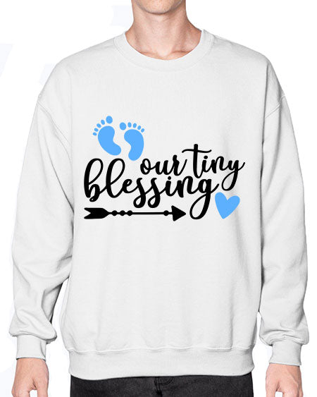 Our Tiny Blessing Style 427# - baby- Sweatshirt - Crew