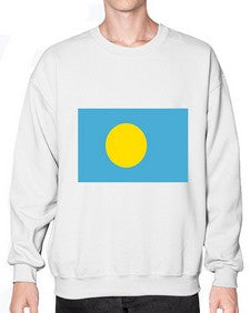 Palau 1567# - world flags- Sweatshirt - Crew