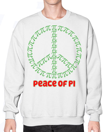 Peace Of Pi Sublimation Design 31# - pi- Sweatshirt - Crew
