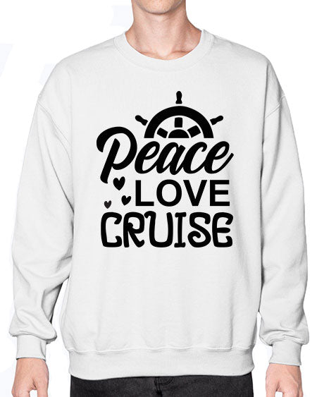 Peace love cruise 01# - summer- Sweatshirt - Crew