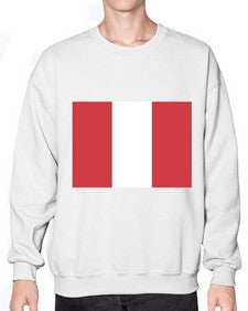 Peru 1599# - world flags- Sweatshirt - Crew