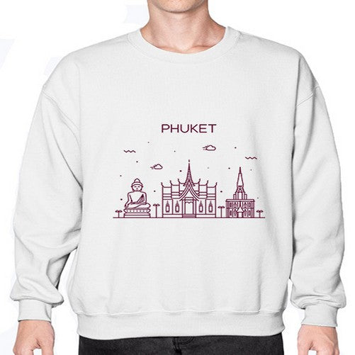 Phuket 1615# - cities- Sweatshirt - Crew