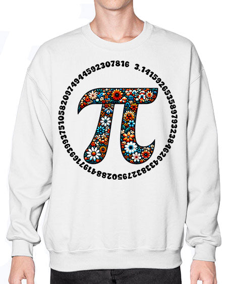 Pi Day Sweatshirt Funny Math 19# - pi- Sweatshirt - Crew