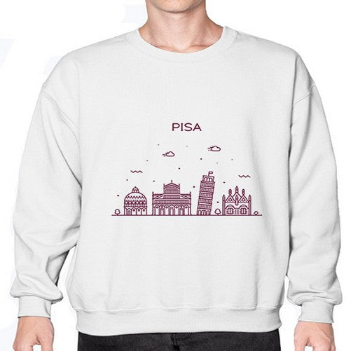 Pisa 1620# - cities- Sweatshirt - Crew