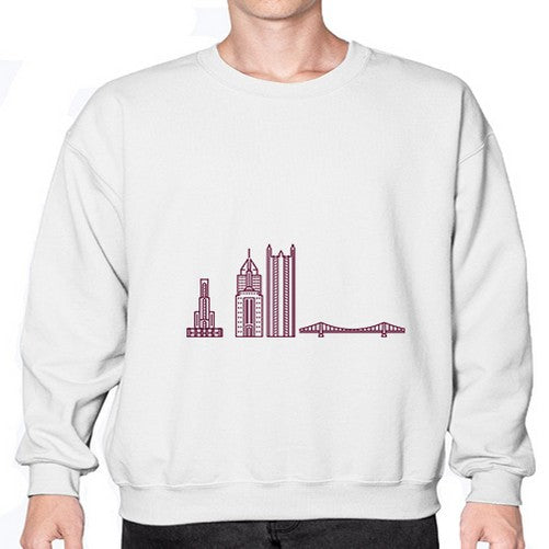 Pittsburgh 1625# - cities- Sweatshirt - Crew