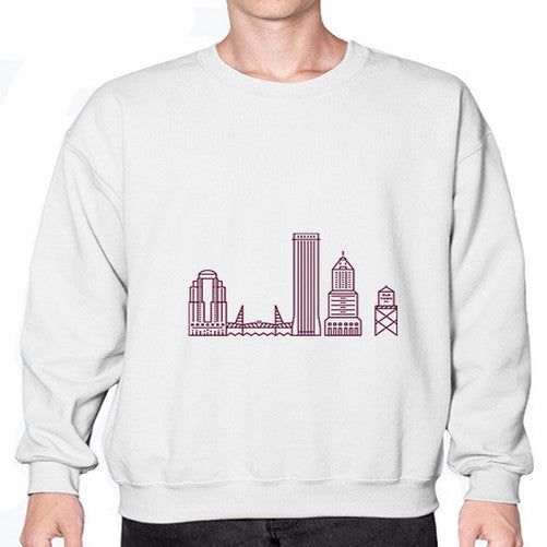 PortlandOregon 1681# - cities- Sweatshirt - Crew