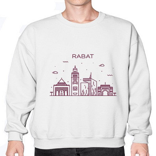 Rabat 1704# - cities- Sweatshirt - Crew