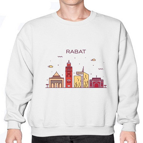 Rabat 1706# - cities- Sweatshirt - Crew