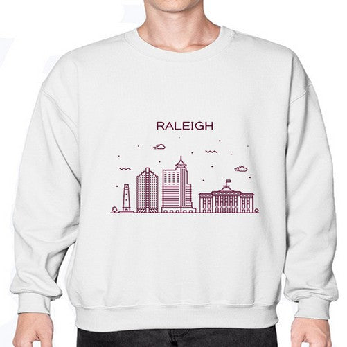 Raleigh 1708# - cities- Sweatshirt - Crew