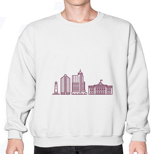 Raleigh 1709# - cities- Sweatshirt - Crew