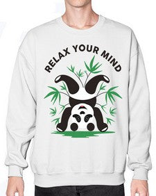 Relax Your Mind 496# - yoga- Sweatshirt - Crew