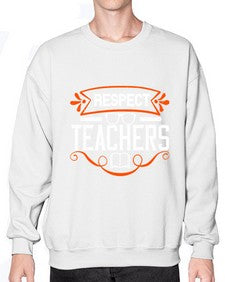 Respect Teachers Style 1353# - teacher- Sweatshirt - Crew