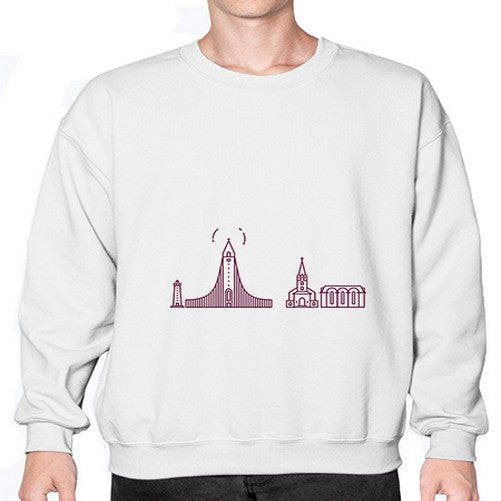 Reykjavik 1717# - cities- Sweatshirt - Crew