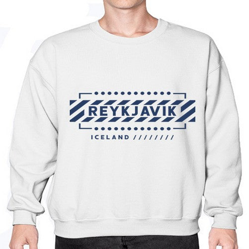 Reykjavik 1718# - cities- Sweatshirt - Crew